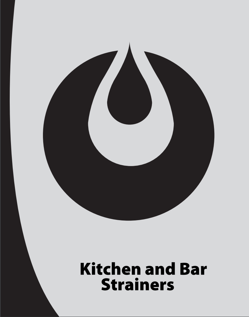 Kitchen and Bar Strainers Catalog